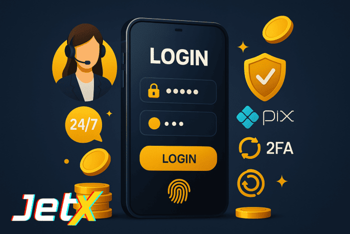 Figura 3 do login da JETX